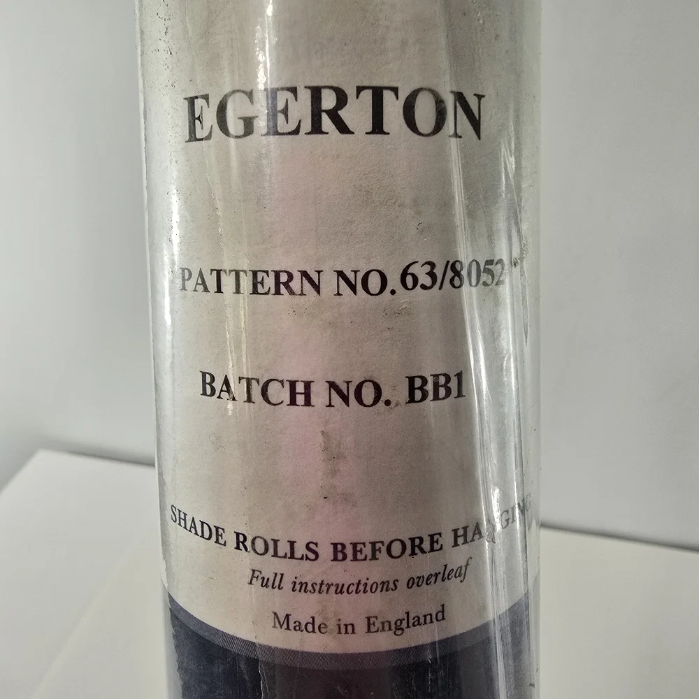 Cole & Son Wallpaper Anthropologie Single Roll Egerton Pattern 63/8052 Batch BB1